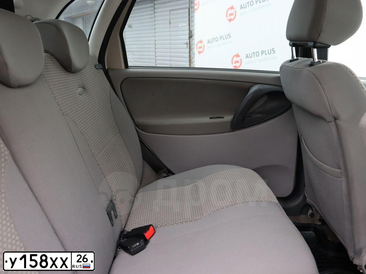 Фото автомобиля LADA KALINA, 2012 — госномер О831МТ126. Цвет: СЕРО-БЕЖЕВЫЙ