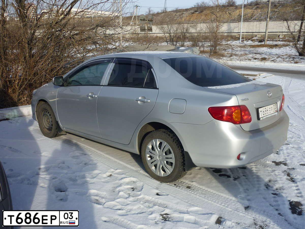 Фото автомобиля TOYOTA COROLLA, 2008 — госномер Р615МС75