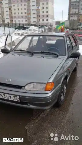 Фото автомобиля LADA 2114 SAMARA, 2009 — госномер Х335ОК116. Цвет: СРЕДНИЙ СЕРО-ЗЕЛЕН МЕТ