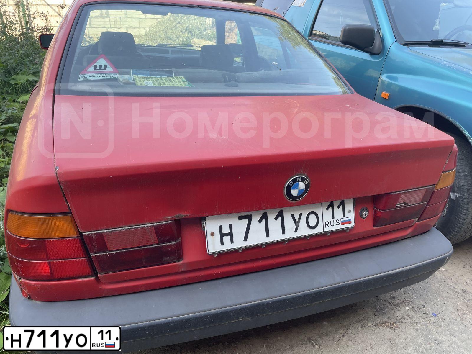 Фото автомобиля BMW SERIE 5, 1991 — госномер У600ТК43