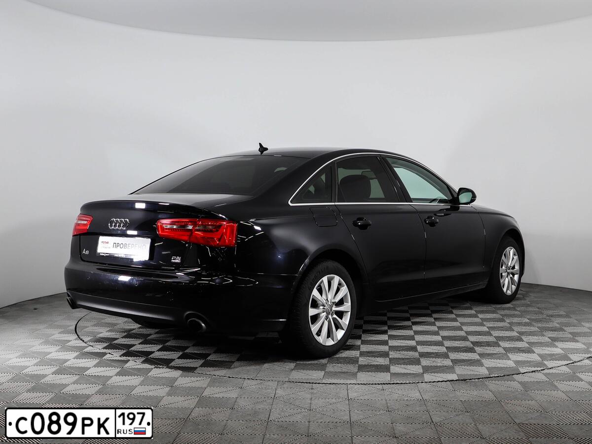 Фото автомобиля AUDI A6, 2011 — госномер С089РК197. Цвет: ЧЕРНЫЙ