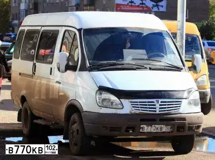 Фото автомобиля GAZ Z 3221 GAZEL, 2007 — госномер В770КВ102. Цвет: БЕЛЫЙ