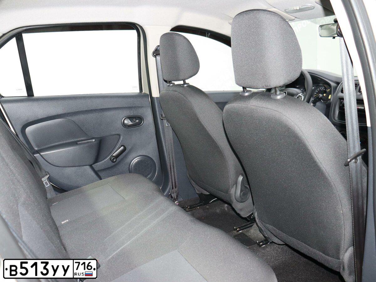 Фото автомобиля RENAULT T LOGAN, 2019 — госномер Т311МТ18. Цвет: БЕЖЕВЫЙ