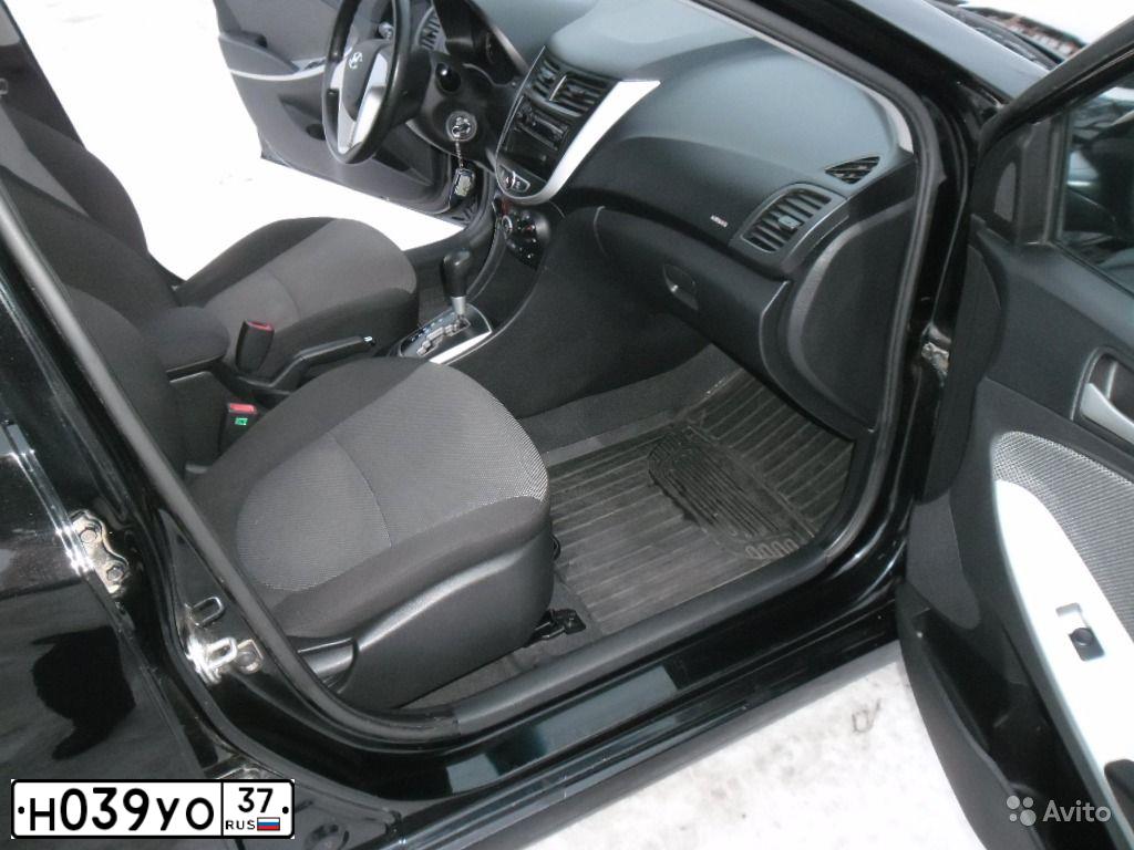 Фото автомобиля HYUNDAI SOLARIS, 2012 — госномер В804ТС37. Цвет: ЧЕРНЫЙ