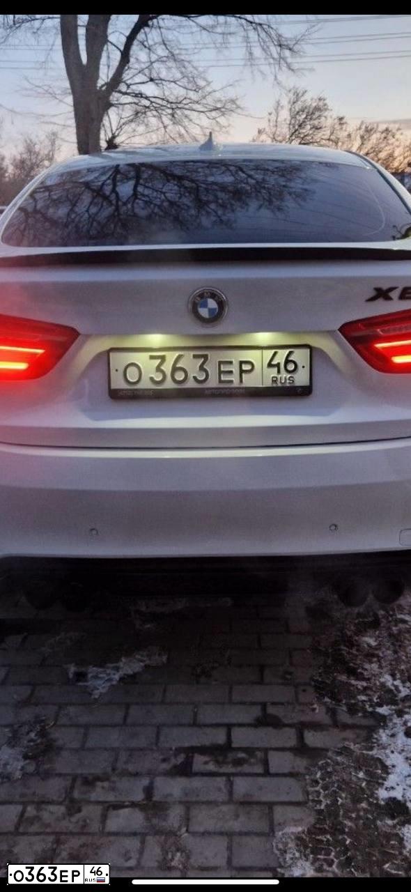 Фото автомобиля BMW X6, 2010 — госномер Р633МА46