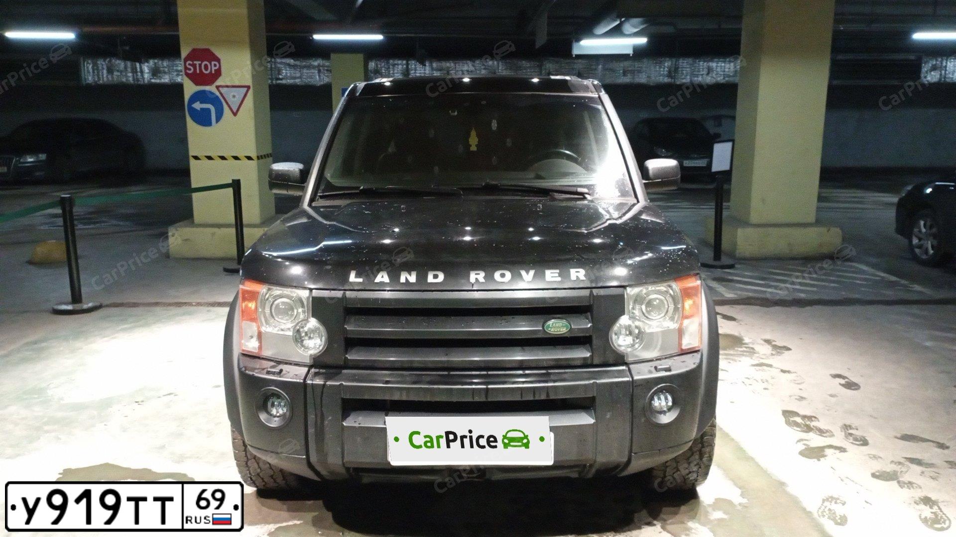 Фото автомобиля LANDROVER DISCOVERY, 2006 — госномер Т315ВА198. Цвет: ЧЕРНЫЙ