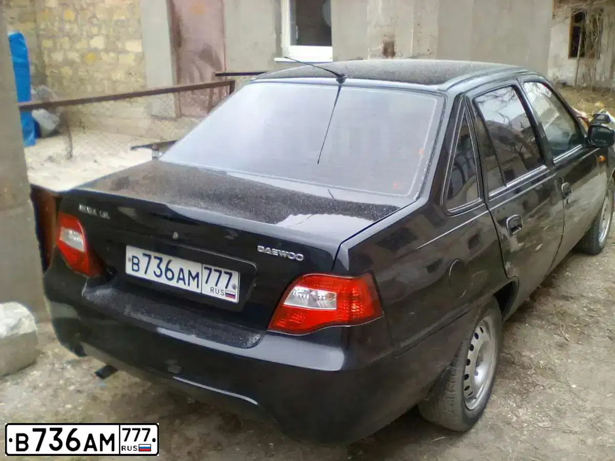 Фото автомобиля DAEWOO NEXIA, 2008 — госномер А742РР92. Цвет: КОРАЛЛОВО-ЧЕРНЫЙ