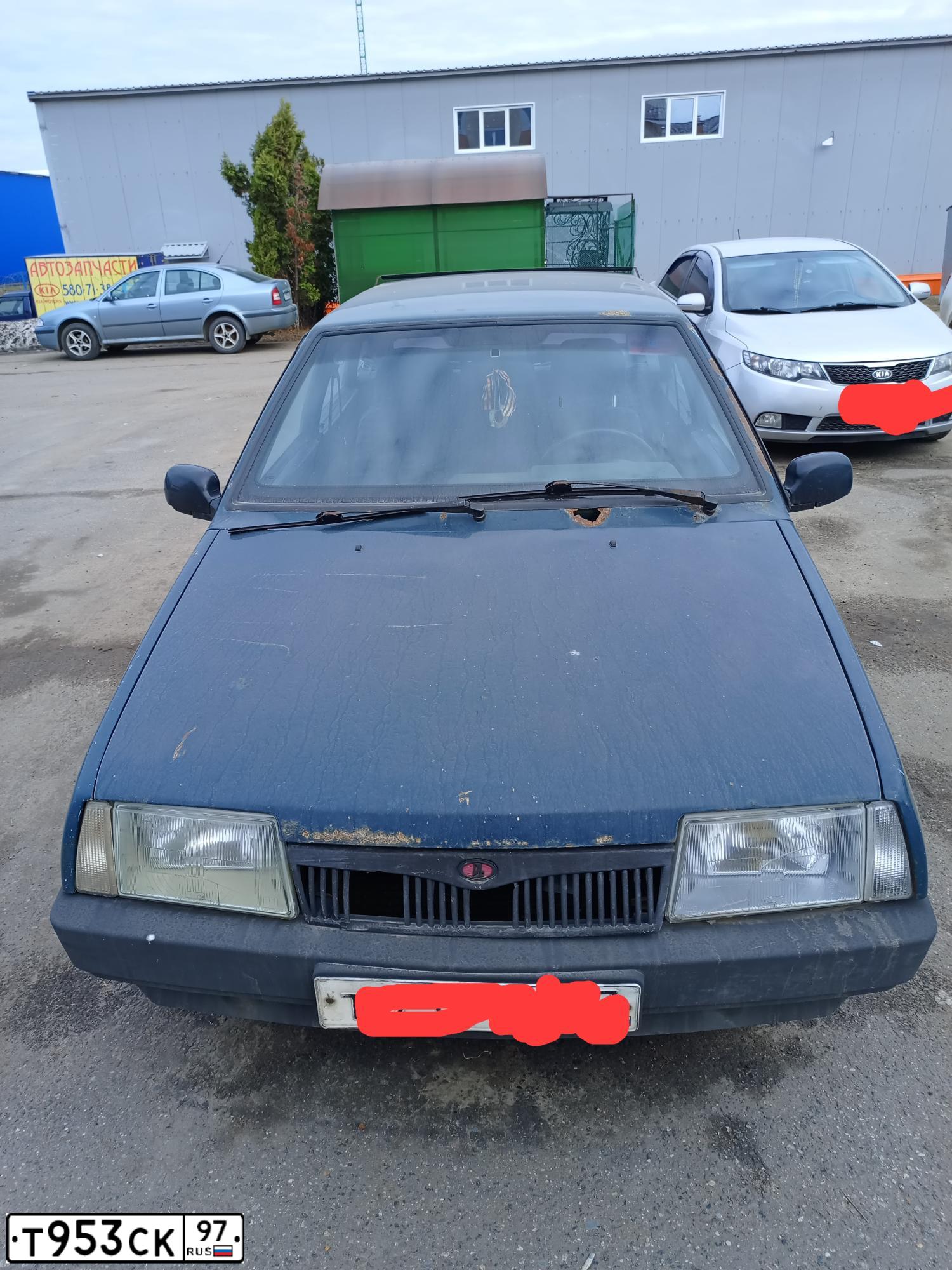 Фото автомобиля LADA 2109 SAMARA, 1999 — госномер Т953СК97. Цвет: СИНИЙ