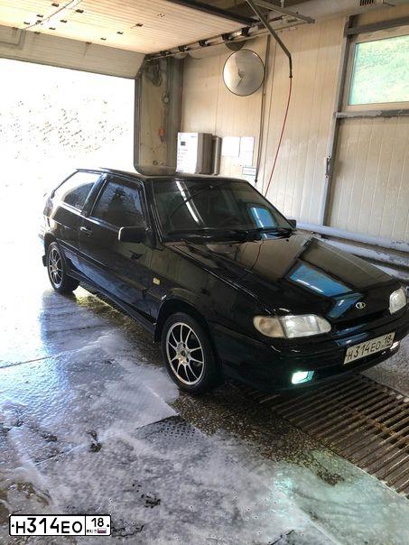 Фото автомобиля LADA 2113 SAMARA, 2011 — госномер М503АВ716. Цвет: Сине-Черный