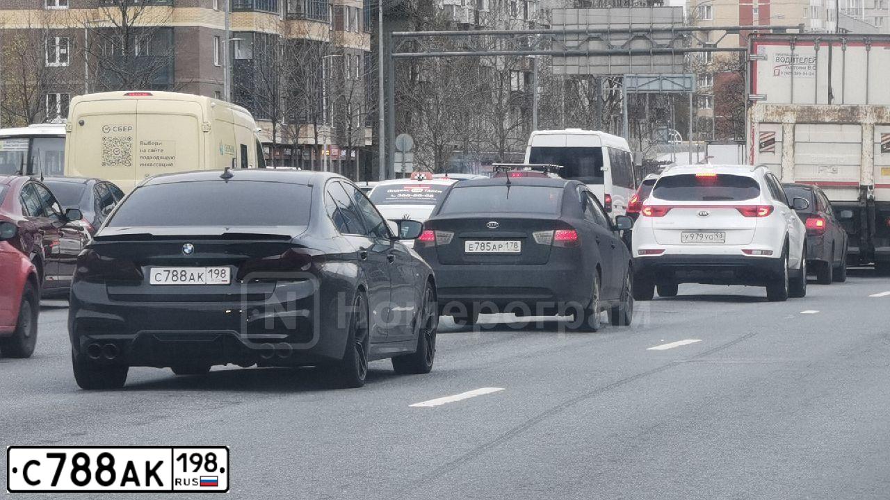Фото автомобиля BMW 5-SERIES, 2019 — госномер С788АК198
