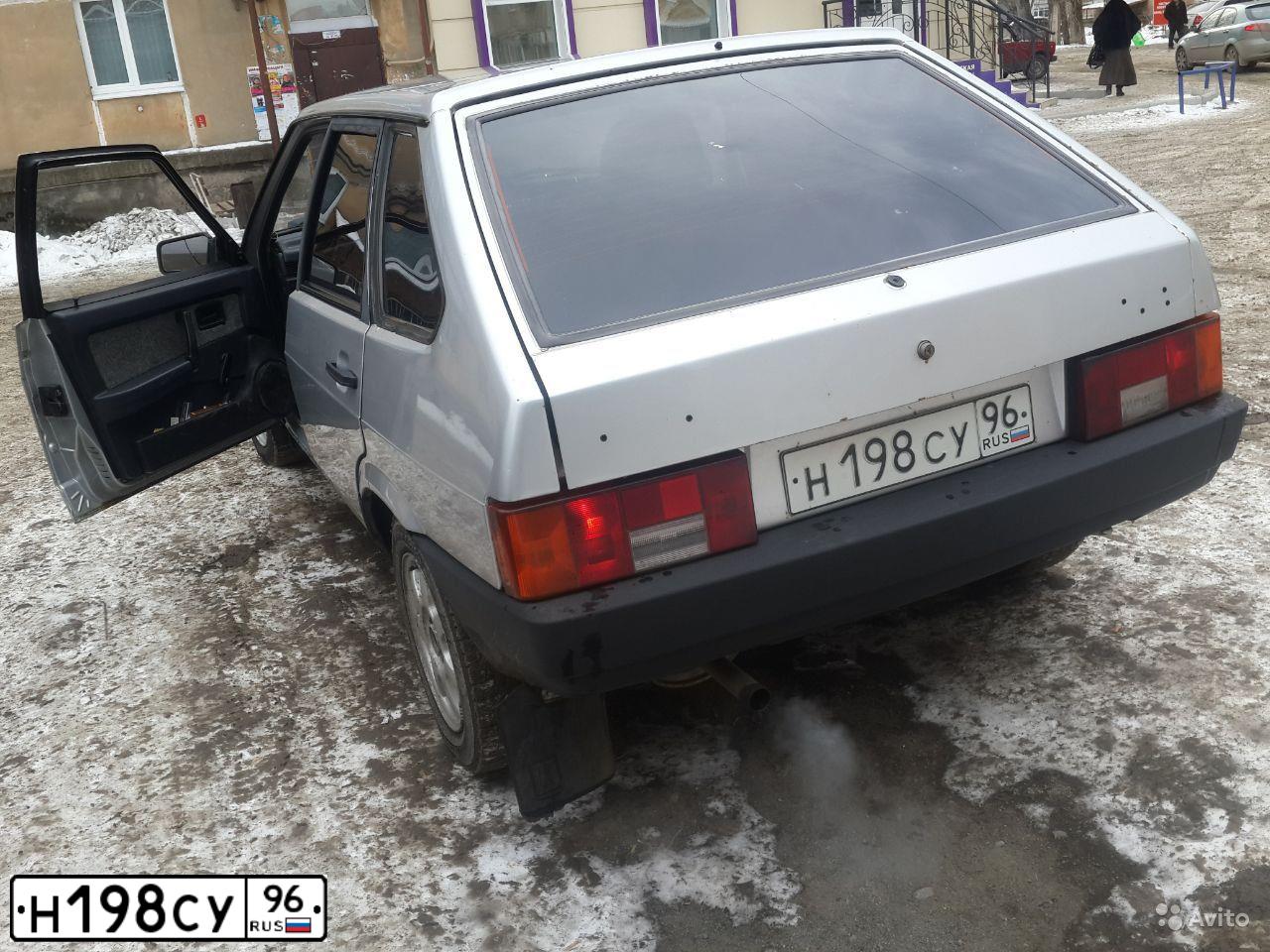 Фото автомобиля LADA 2104, 2003 — госномер Н198СУ96. Цвет: Сине-зеленый