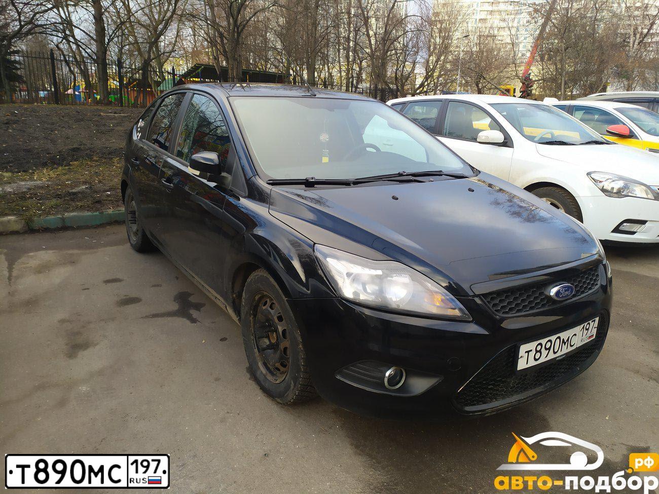 Фото автомобиля FORD FOCUS, 2011 — госномер Т890МС197. Цвет: ЧЕРНЫЙ