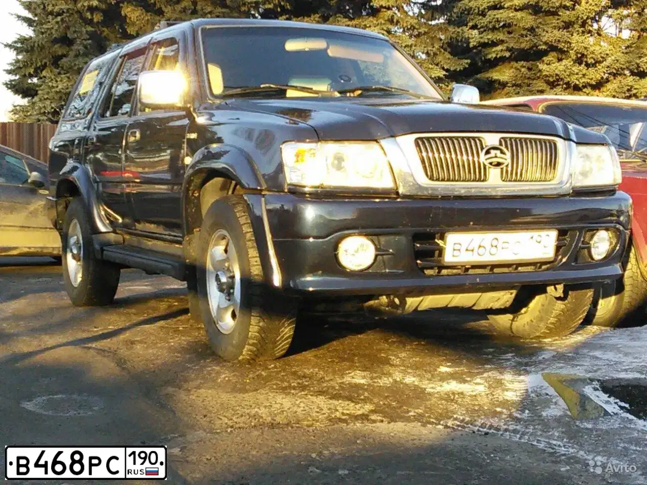 Фото автомобиля GREAT WALL SAFE, 2007 — госномер О995ОА150. Цвет: СИНИЙ ТЕМНЫЙ