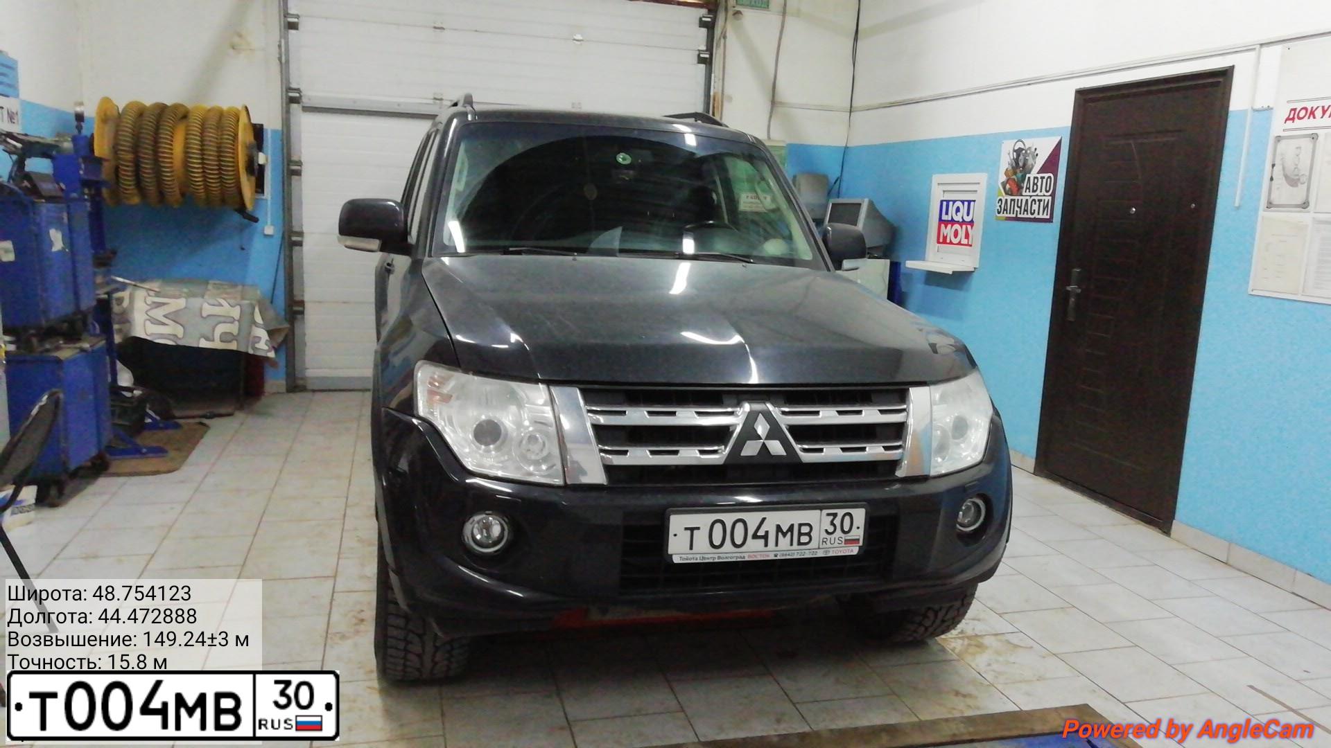 Фото автомобиля MITSUBISHI PAJERO, 2013 — госномер Т653ВМ77. Цвет: ЧЕРНЫЙ