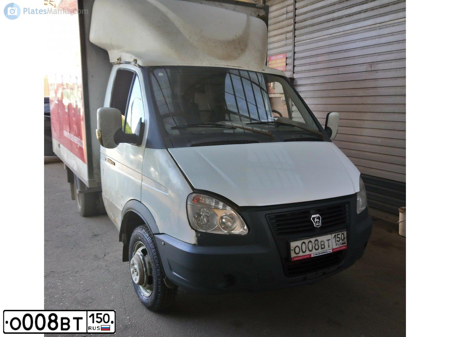 Фото автомобиля GAZ 3302 EL, 2006 — госномер Р682ВС68. Цвет: Белый