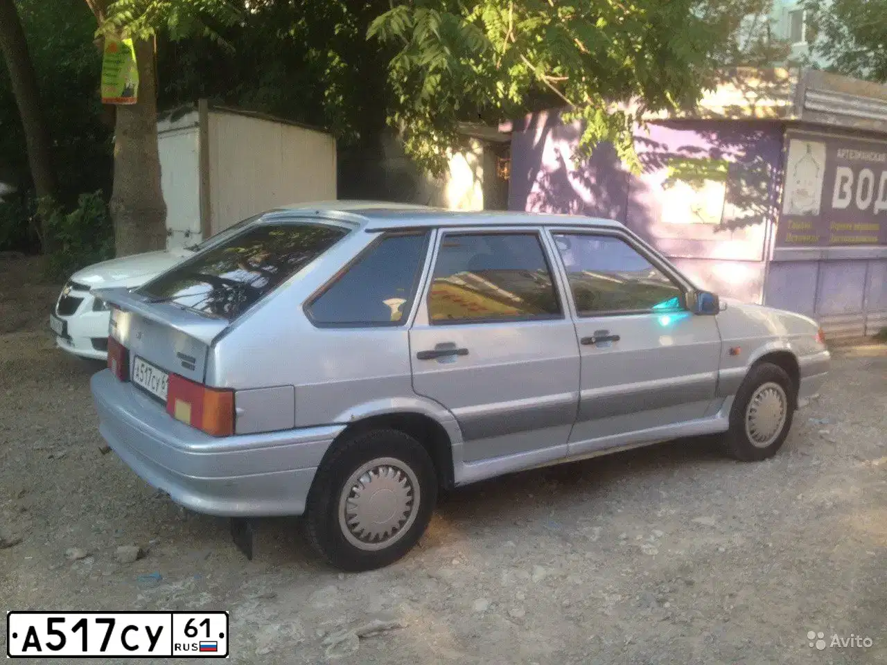 Фото автомобиля LADA 2114 SAMARA, 2005 — госномер А517СУ61. Цвет: СЕРЕБРИСТО-ЖЕЛТЫЙ
