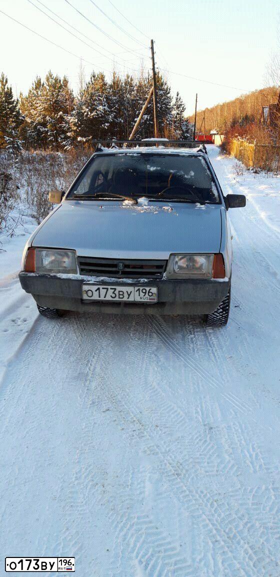 Фото автомобиля LADA 2109 SAMARA, 2002 — госномер О173ВУ196. Цвет: СВЕТЛО СЕРЫЙ