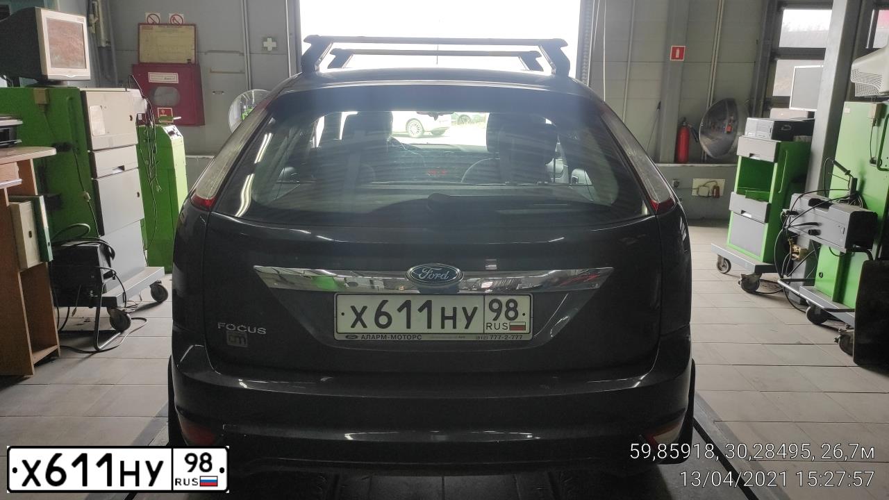 Фото автомобиля FORD FOCUS, 2009 — госномер М984УВ164