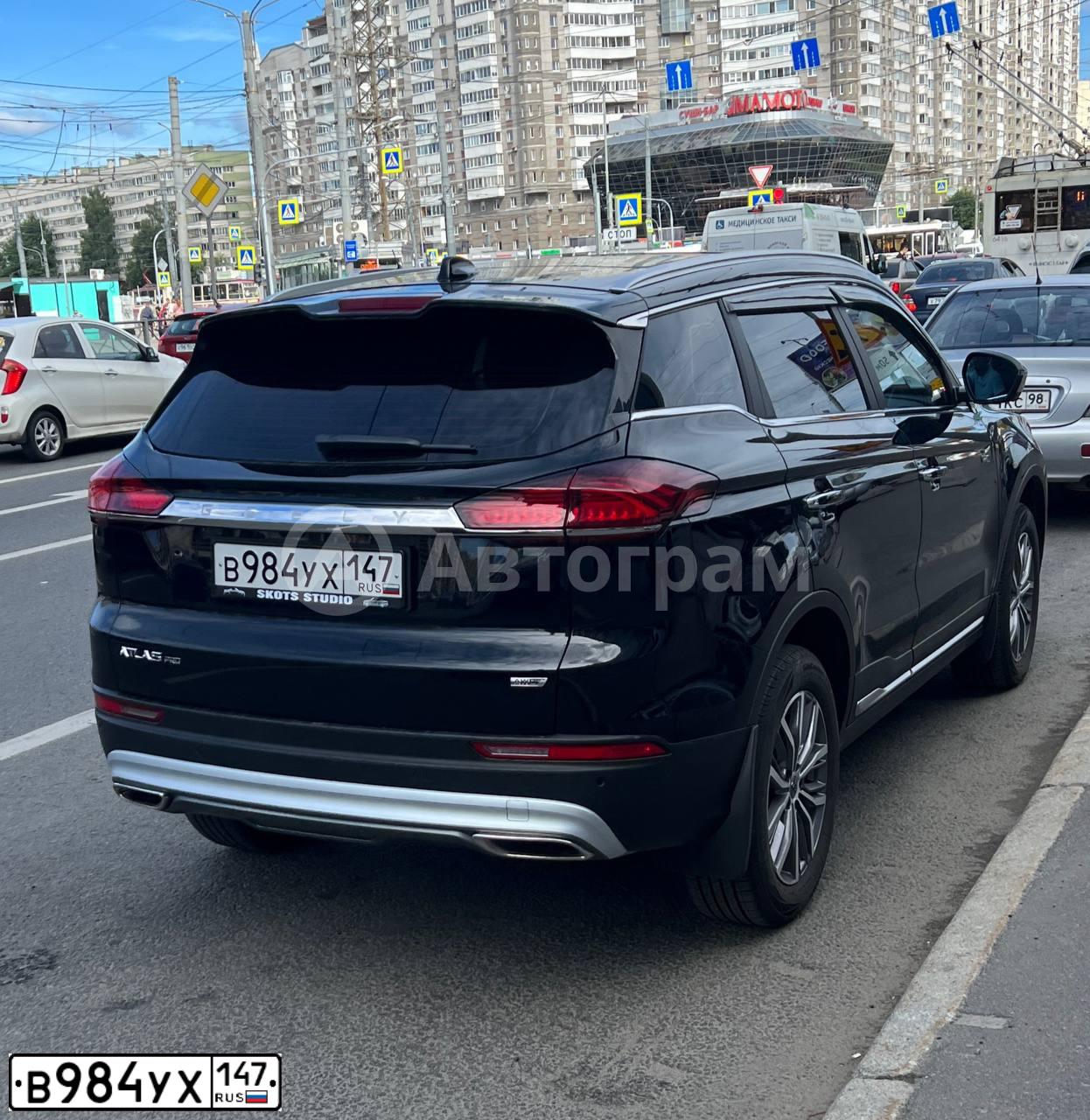 Фото автомобиля GEELY ATLAS PRO, 2022 — госномер С727СК198