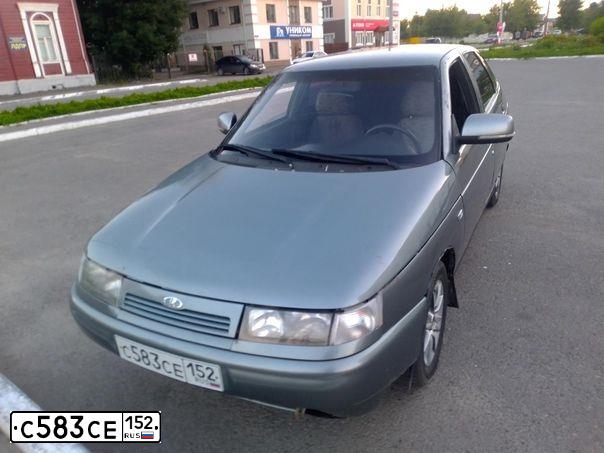 Фото автомобиля LADA 2112 LADA, 2007 — госномер С583СЕ152. Цвет: СРЕДНИЙ СЕРО-ЗЕЛЕНЫЙ МЕТ.