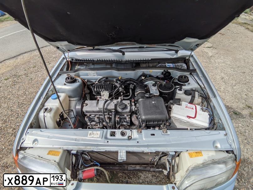 Фото автомобиля LADA 2113 SAMARA, 2007 — госномер Х889АР193. Цвет: СЕРЕБРИСТО-ЖЕЛТО-ГОЛУБОЙ