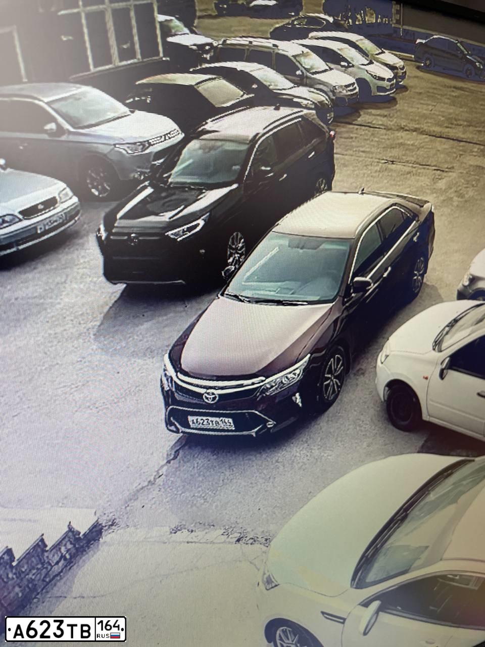 Фото автомобиля TOYOTA CAMRY, 2017 — госномер А623ТВ164. Цвет: КОРИЧНЕВЫЙ МЕТАЛЛИК