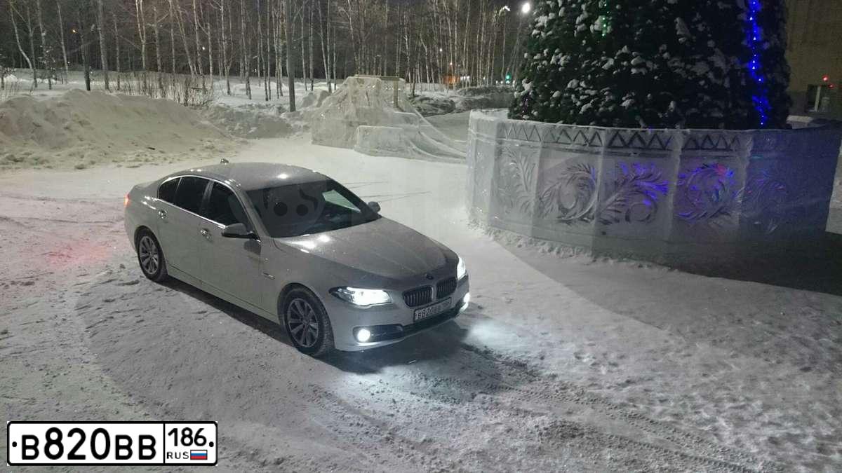 Фото автомобиля BMW 520, 2013 — госномер В461ОА45