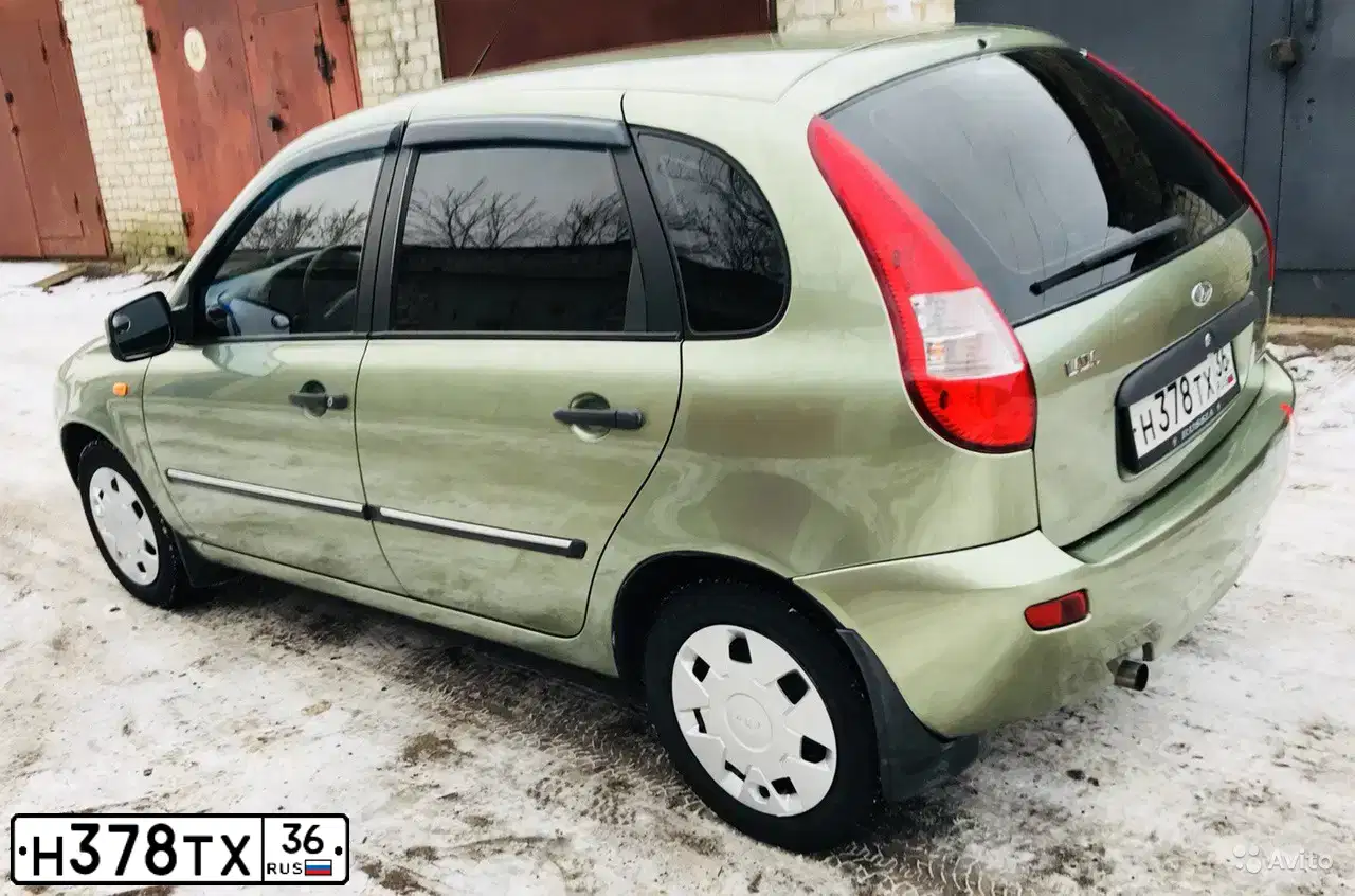 Фото автомобиля LADA 1119 KALINA, 2011 — госномер Н378ТХ36. Цвет: СВЕТЛО-ЗЕЛЕНЫЙ