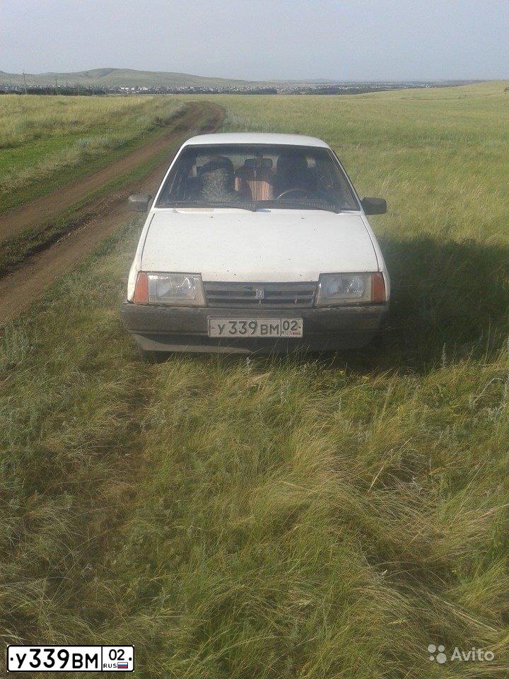 Фото автомобиля LADA 2109 SAMARA, 1997 — госномер У339ВМ02. Цвет: Белый