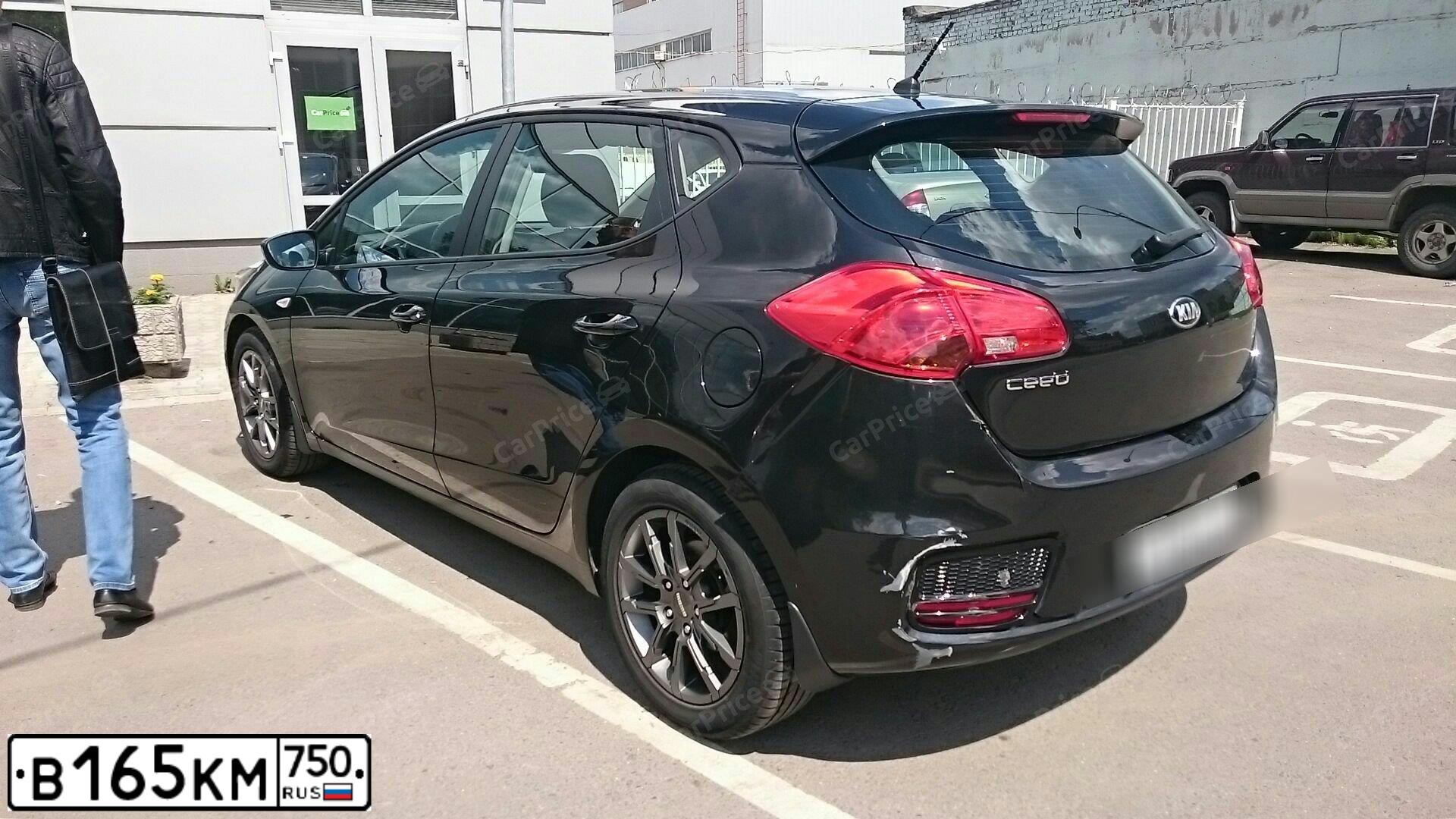 Фото автомобиля KIA CEE'D, 2015 — госномер В165КМ750. Цвет: ЧЕРНЫЙ ПЕРЛАМУТРОВЫЙ