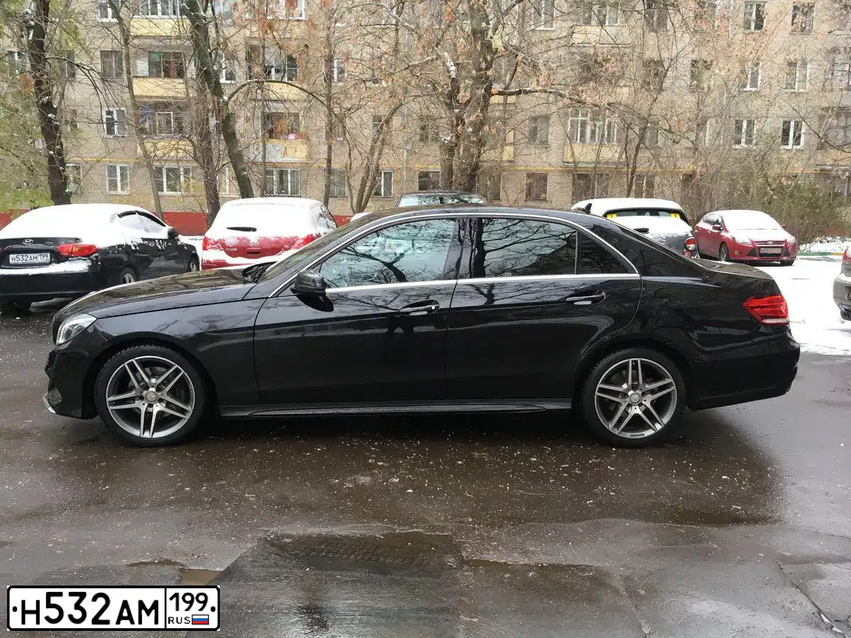 Фото автомобиля HYUNDAI ELANTRA, 2007 — госномер Н532АМ199. Цвет: ЧЕРНЫЙ