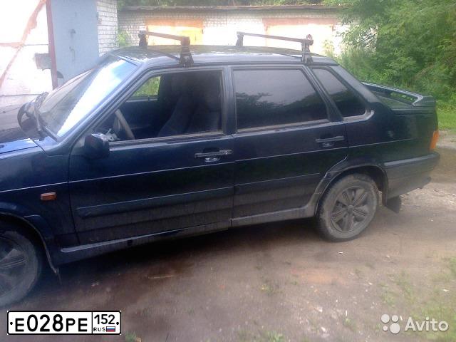 Фото автомобиля LADA 2115 SAMARA, 2009 — госномер А520ВЕ152. Цвет: ЧЕРНЫЙ