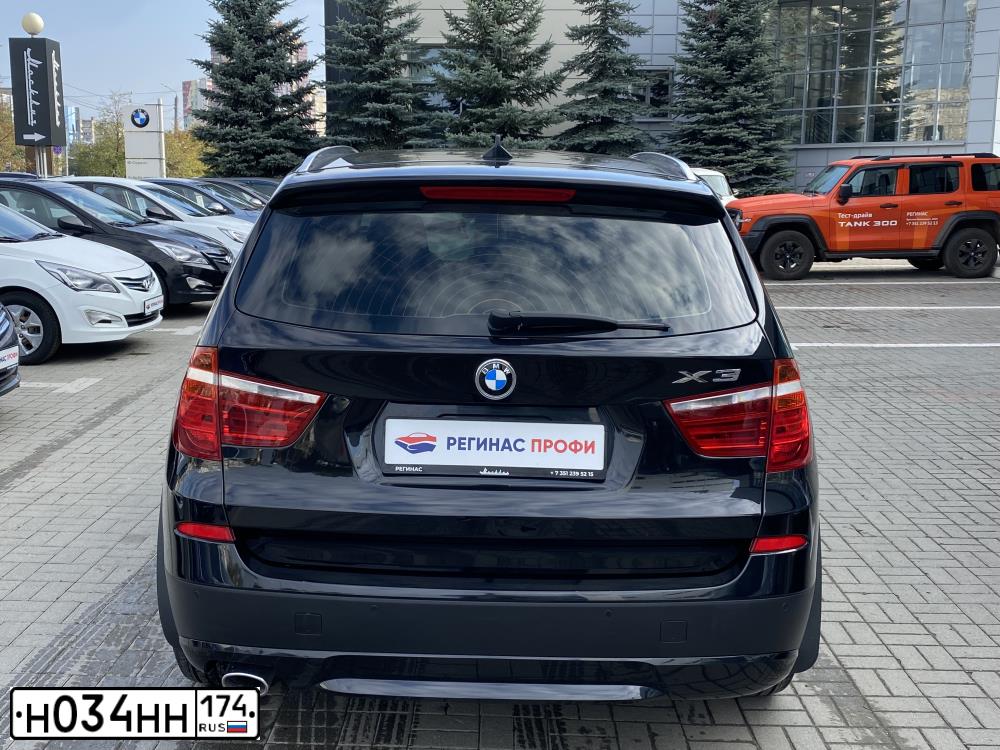 Фото автомобиля BMW X3, 2014 — госномер Е028МА774. Цвет: ЧЕРНЫЙ