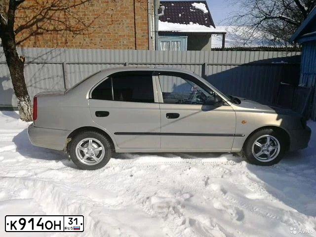 Фото автомобиля HYUNDAI ACCENT, 2008 — госномер Р167ЕУ46