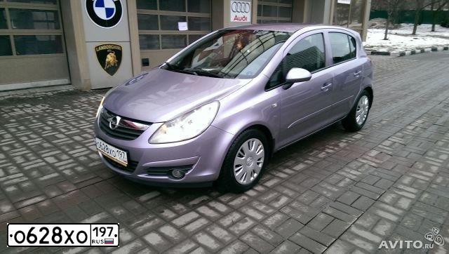 Фото автомобиля OPEL CORSA, 2007 — госномер В501КС550. Цвет: СЕРЫЙ