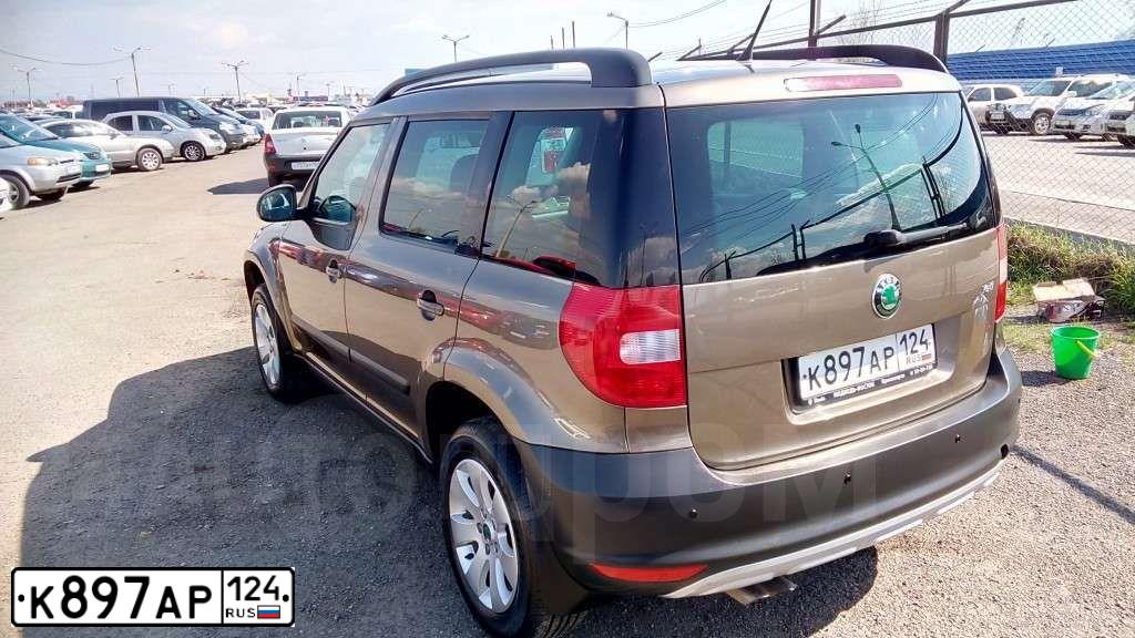 Фото автомобиля SKODA YETI, 2010 — госномер А398ХВ124