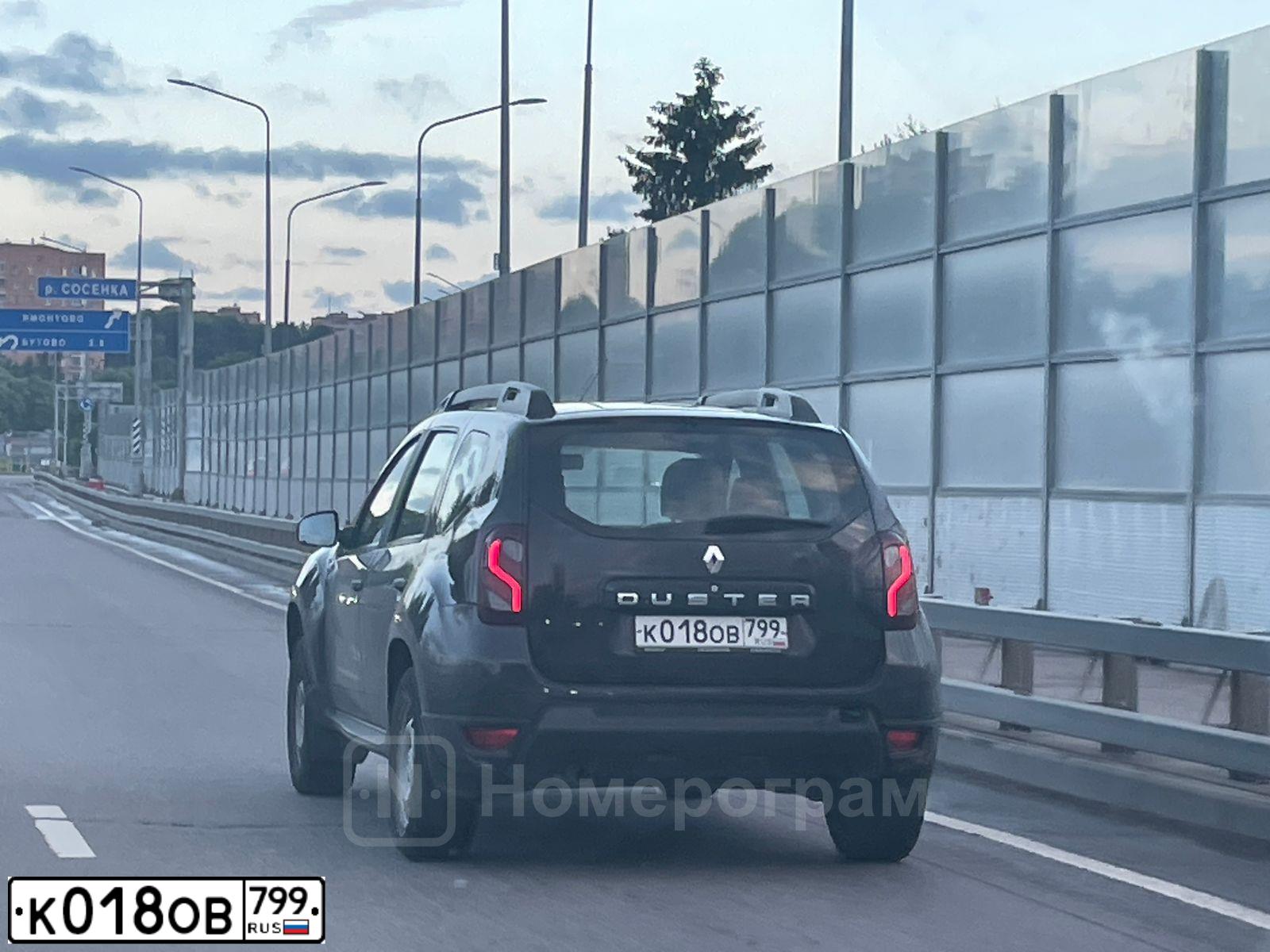 Фото автомобиля RENAULT DUSTER, 2019 — госномер М541ВЕ550