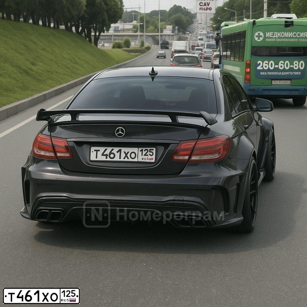 Фото автомобиля MERCEDES E-KLASSE, 2012 — госномер А972ТТ79. Цвет: ЧЕРНЫЙ