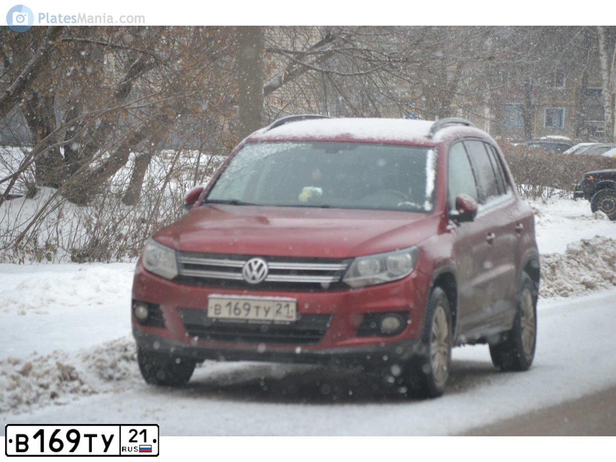 Фото автомобиля VOLKSWAGEN TIGUAN, 2013 — госномер Н788КА73