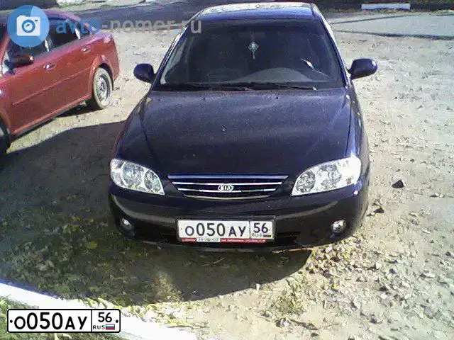 Фото автомобиля KIA SPECTRA, 2007 — госномер Т020ВН56. Цвет: ТЕМНО-СИНИЙ