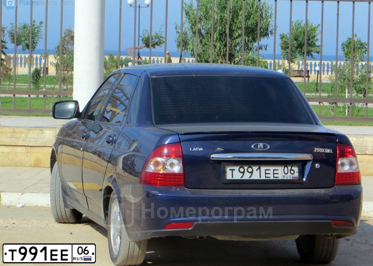 Фото автомобиля ЛАДА 217030 LADA PRIORA, 2013 — госномер М271РР95. Цвет: синий