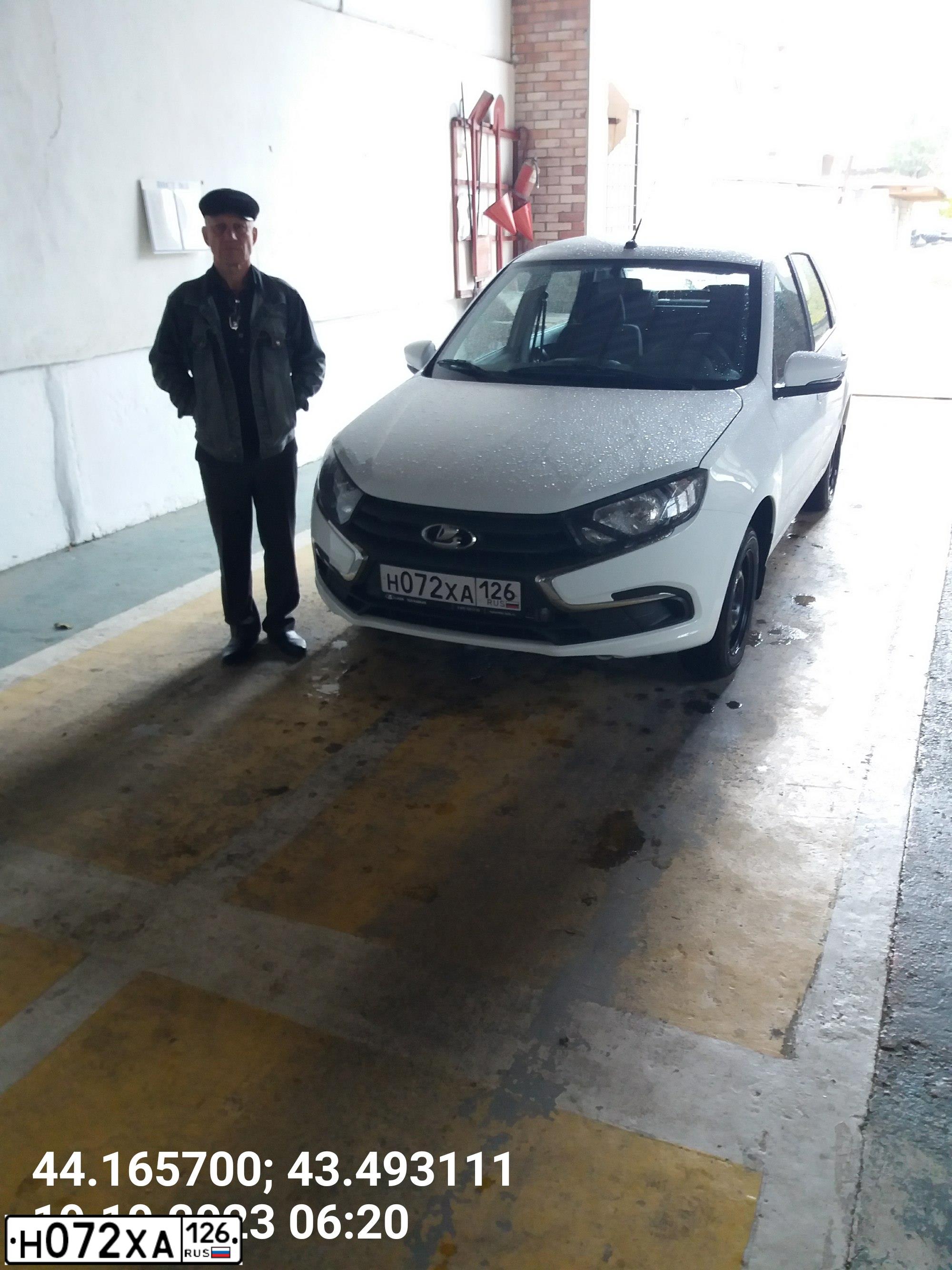 Фото автомобиля LADA (ВАЗ) Granta 219040, 2023 — госномер Н072ХА126