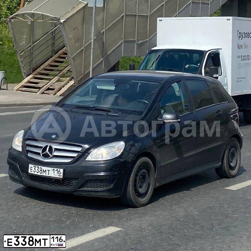 Фото автомобиля MERCEDES-BENZ B200, 2008 — госномер У797КН716