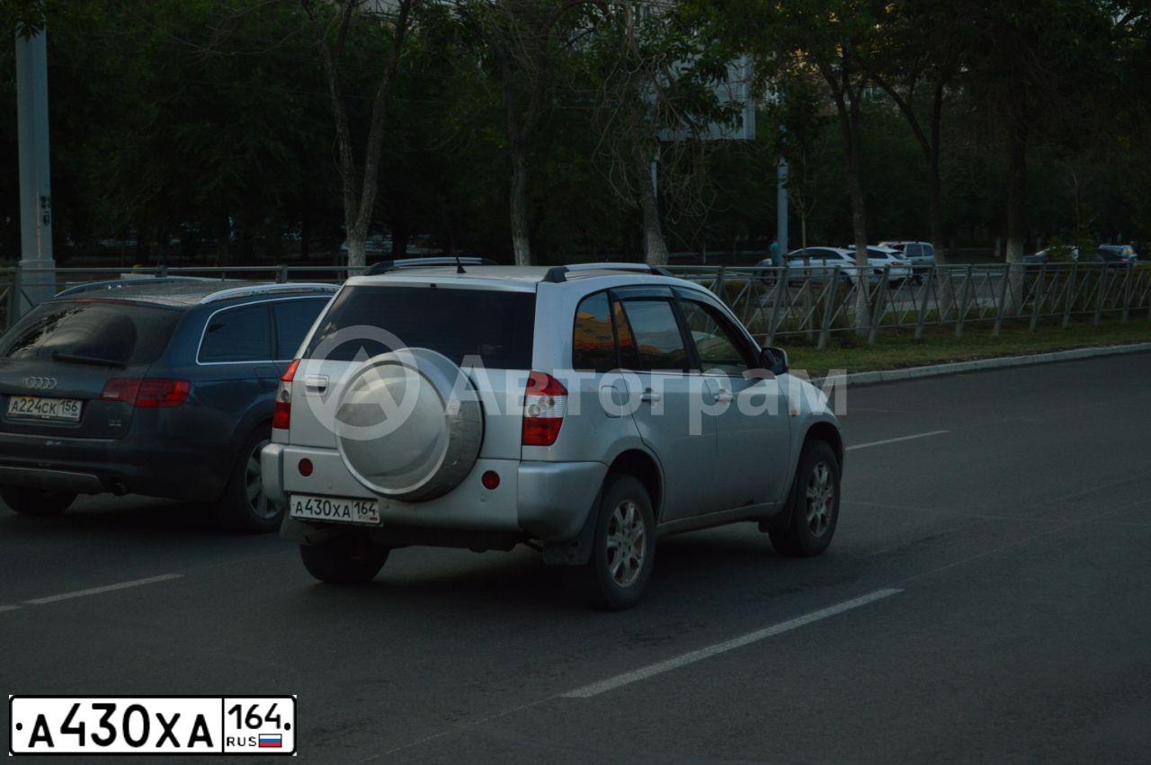 Фото автомобиля CHERY TIGGO, 2012 — госномер В262КА156. Цвет: СЕРЕБРИСТЫЙ