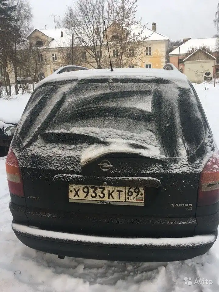 Фото автомобиля OPEL ZAFIRA, 2002 — госномер Т159УО198