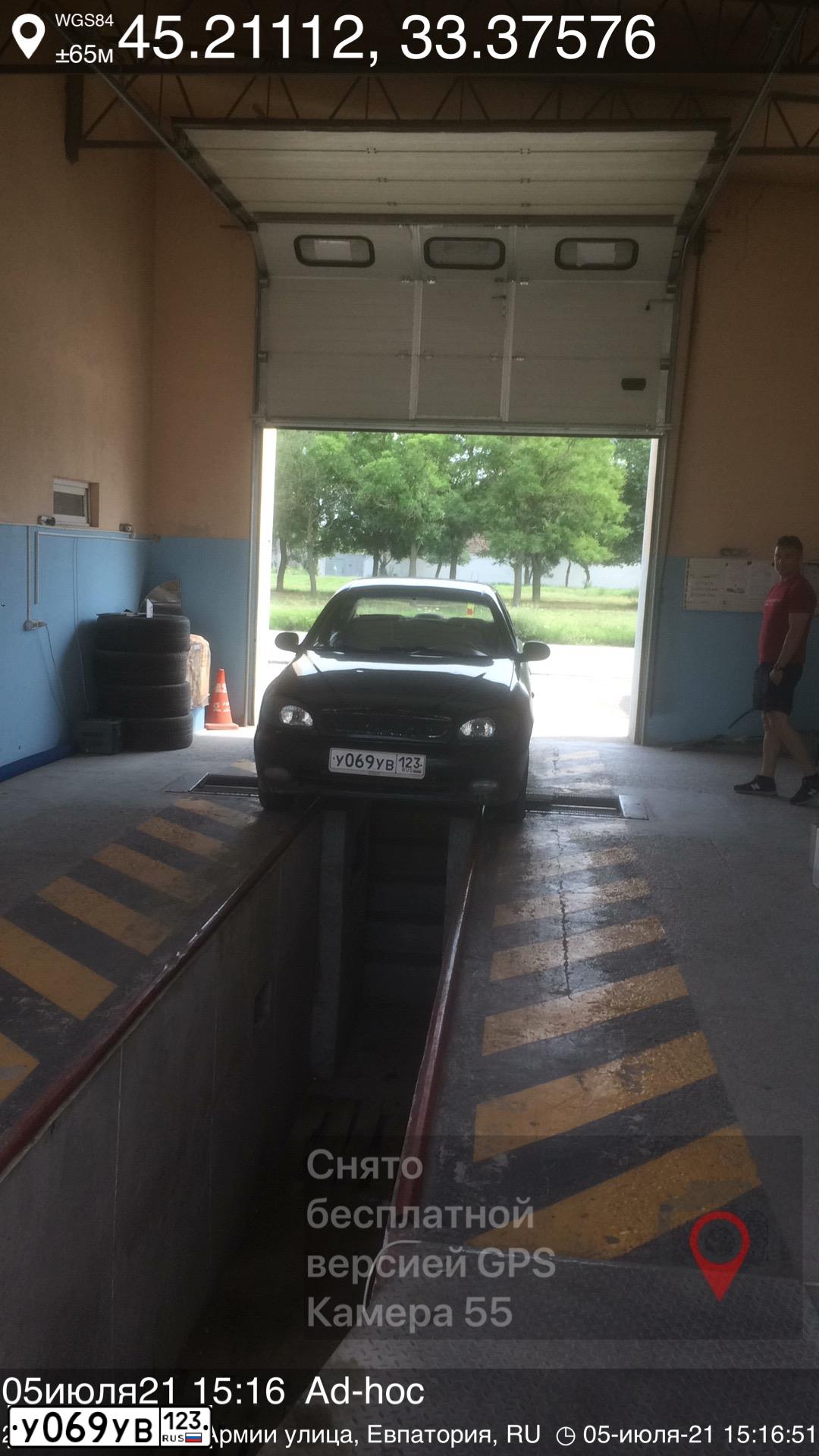 Фото автомобиля CHEVROLET LANOS, 2008 — госномер В619АН82