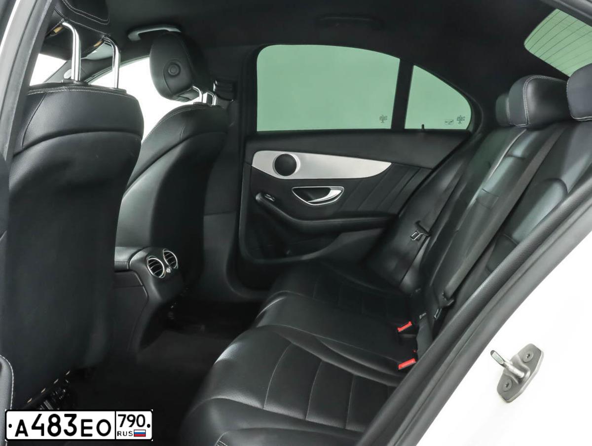 Фото автомобиля MERCEDES-BENZ C-CLASS, 2016 — госномер Н997ХВ198. Цвет: Белый