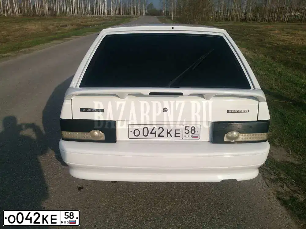 Фото автомобиля LADA 2114, 2012 — госномер М331ХТ13. Цвет: Белый