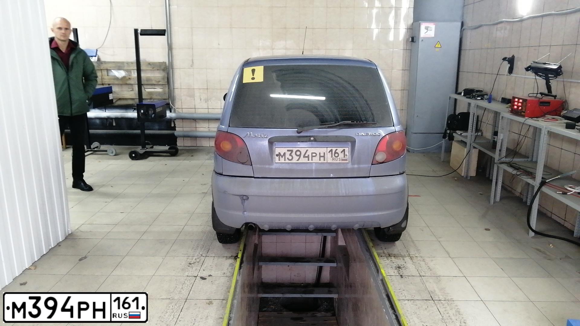 Фото автомобиля DAEWOO MATIZ, 2008 — госномер А907СТ122. Цвет: ВАСИЛЕК