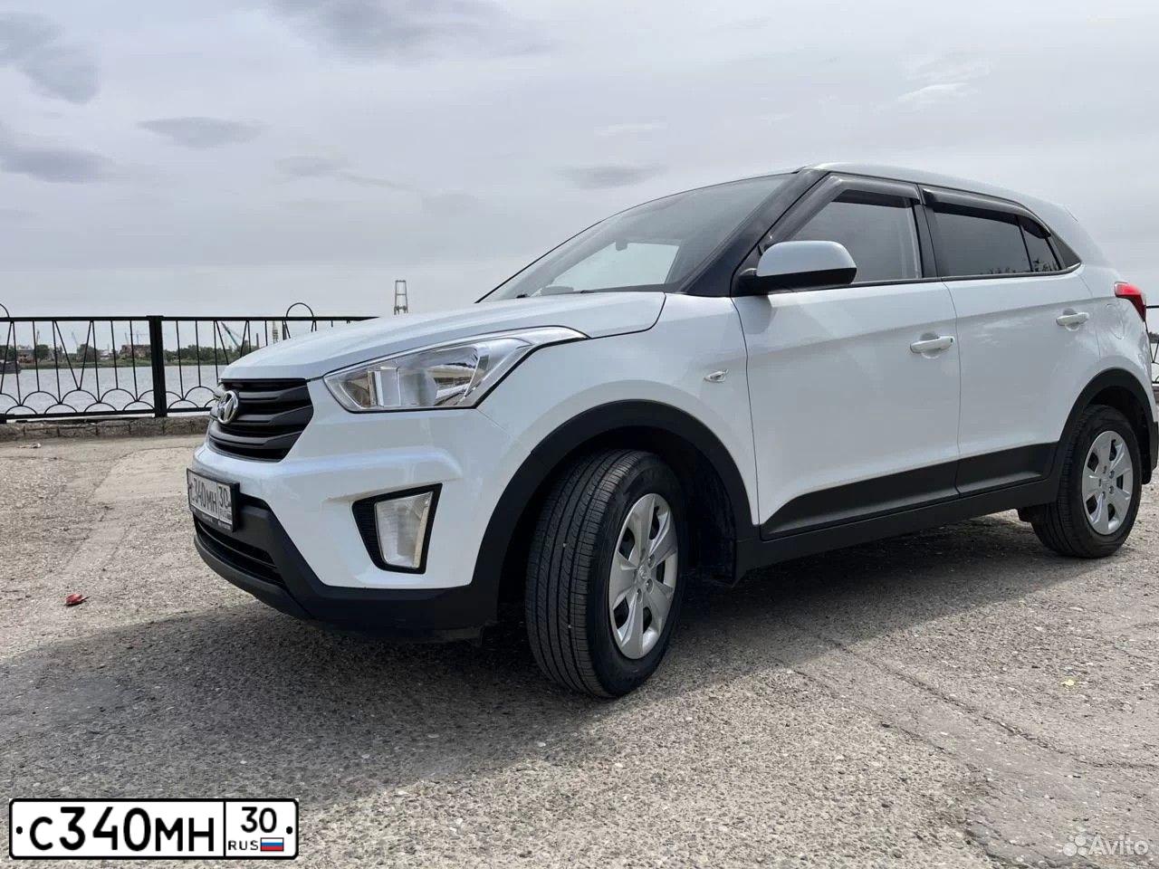 Фото автомобиля HYUNDAI CRETA, 2017 — госномер С638ХХ89. Цвет: Белый